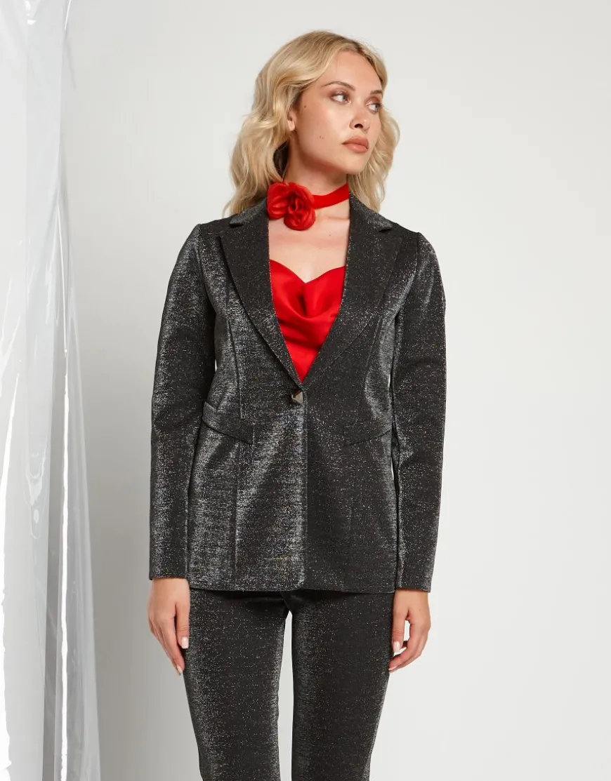 Blazer in lurex