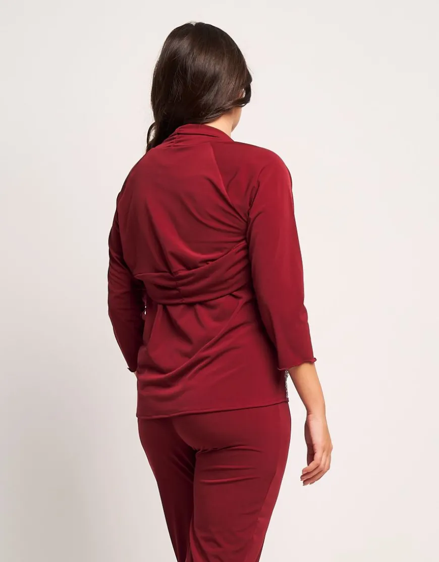 Bolerino con drappeggio