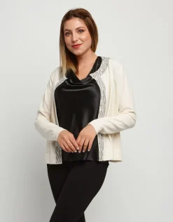 Bolero con strass