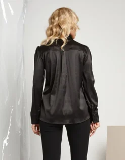 Camicia con cravatta removibile