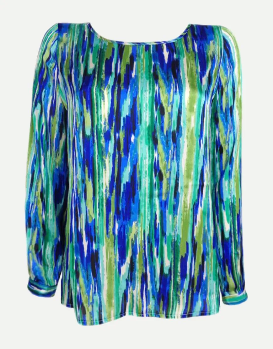 Camicia fantasia menta