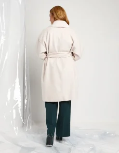 Cappotto a vestaglia con cintura