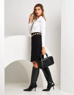 Cardigan a coste con zip