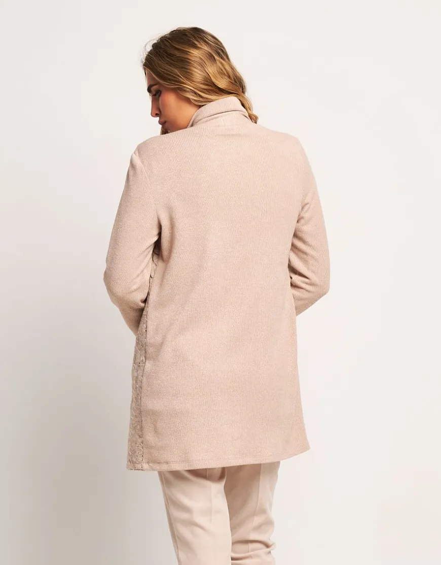 Cardigan in maglia con paillettes