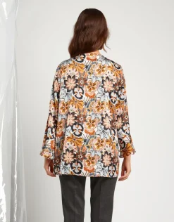Casacca fantasia floreale