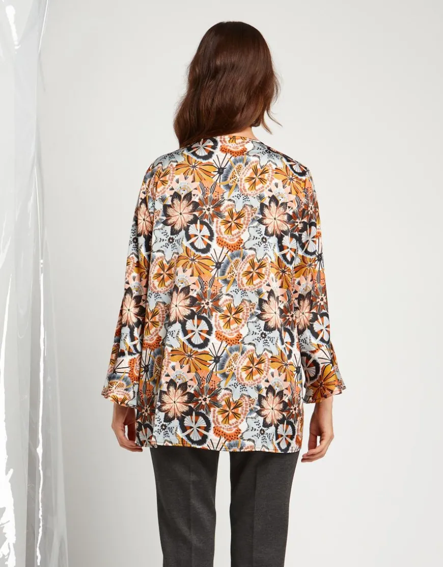 Casacca fantasia floreale