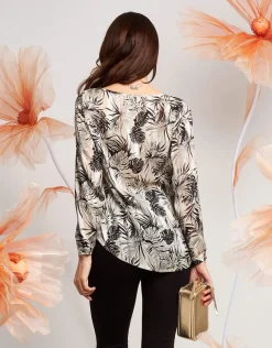Casacca in georgette fantasia