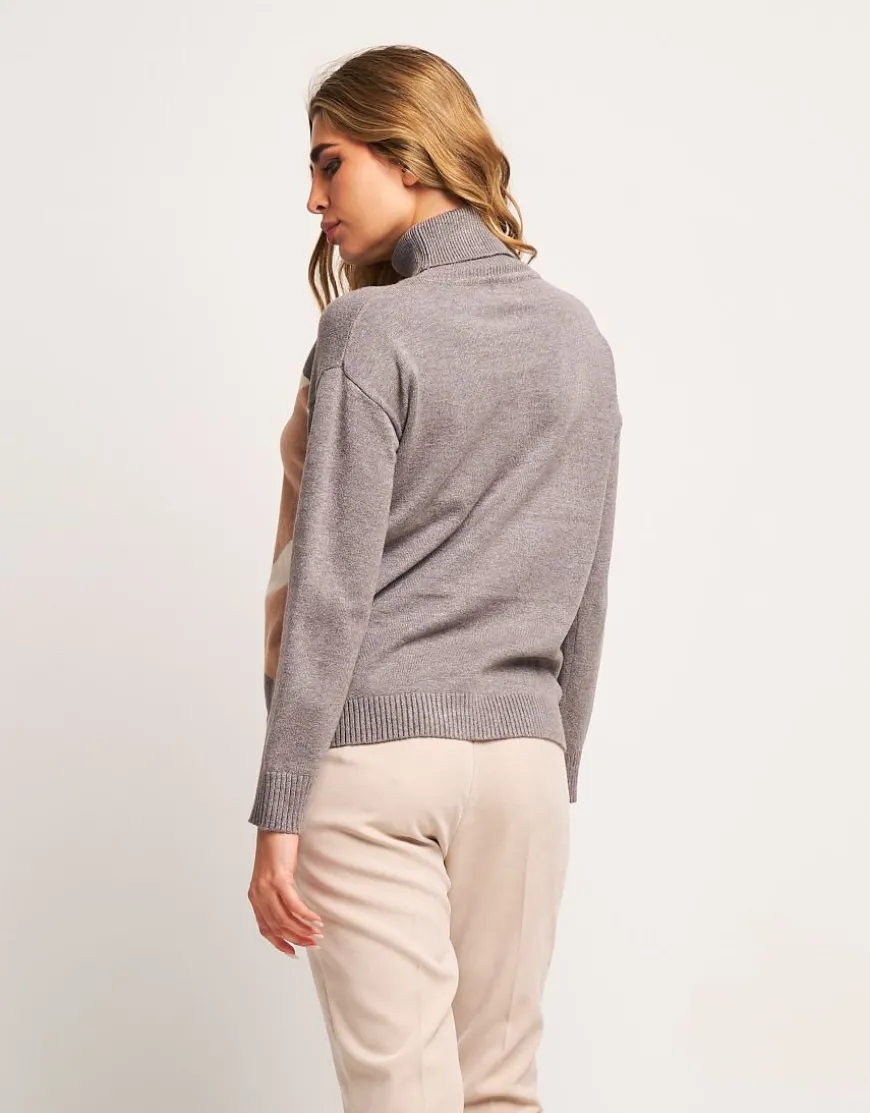 Dolcevita color block