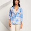 Giacca fantasia con revers