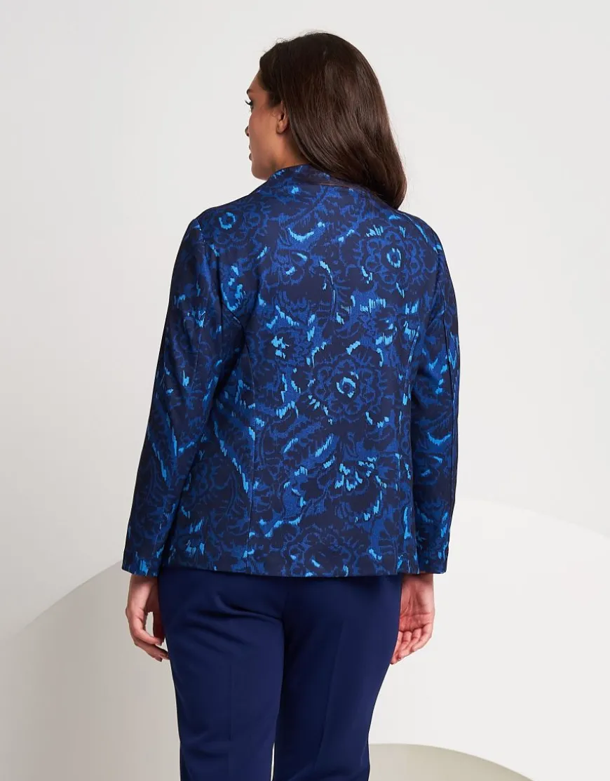 Giacca fantasia damascata