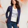 Giacca in ecosuede con reveres