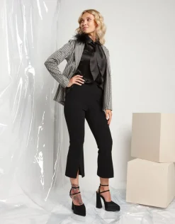 Giacca in maglia jacquard
