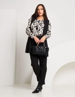 Gilet lungo in fluido