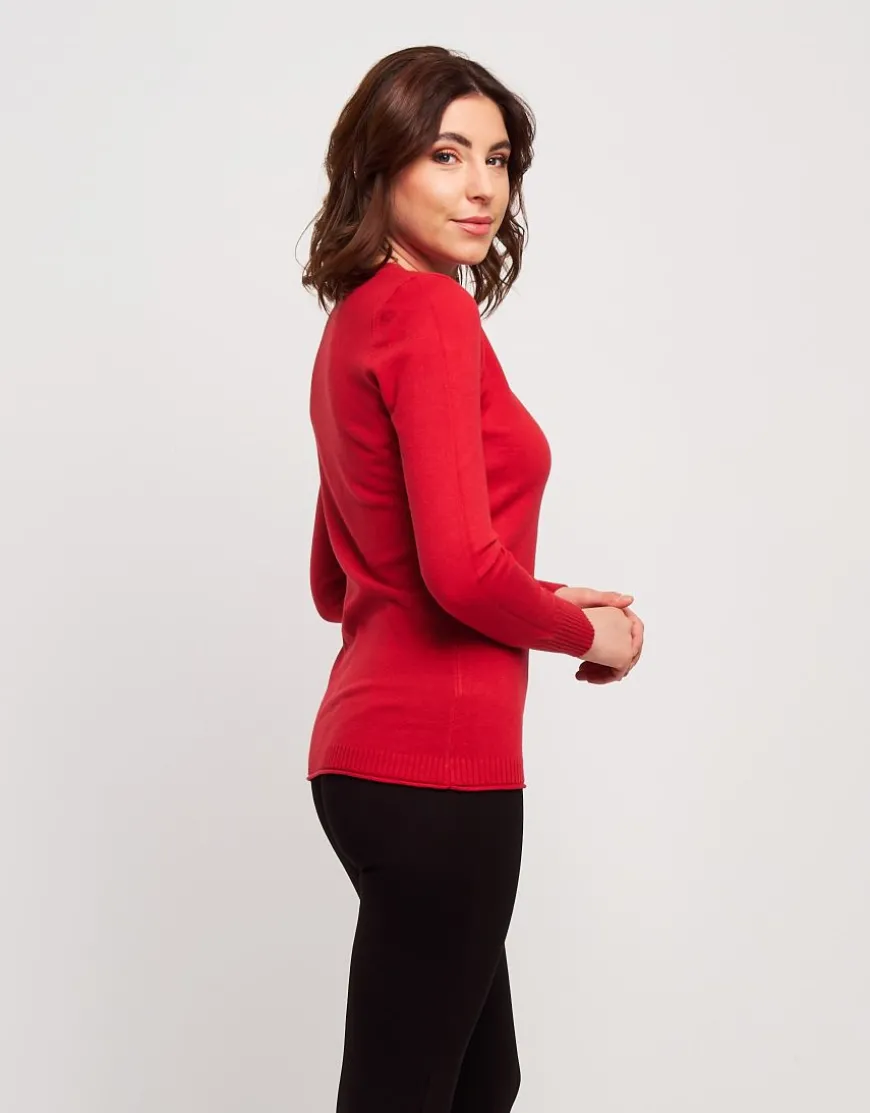 Maglia con aperture sullo scollo