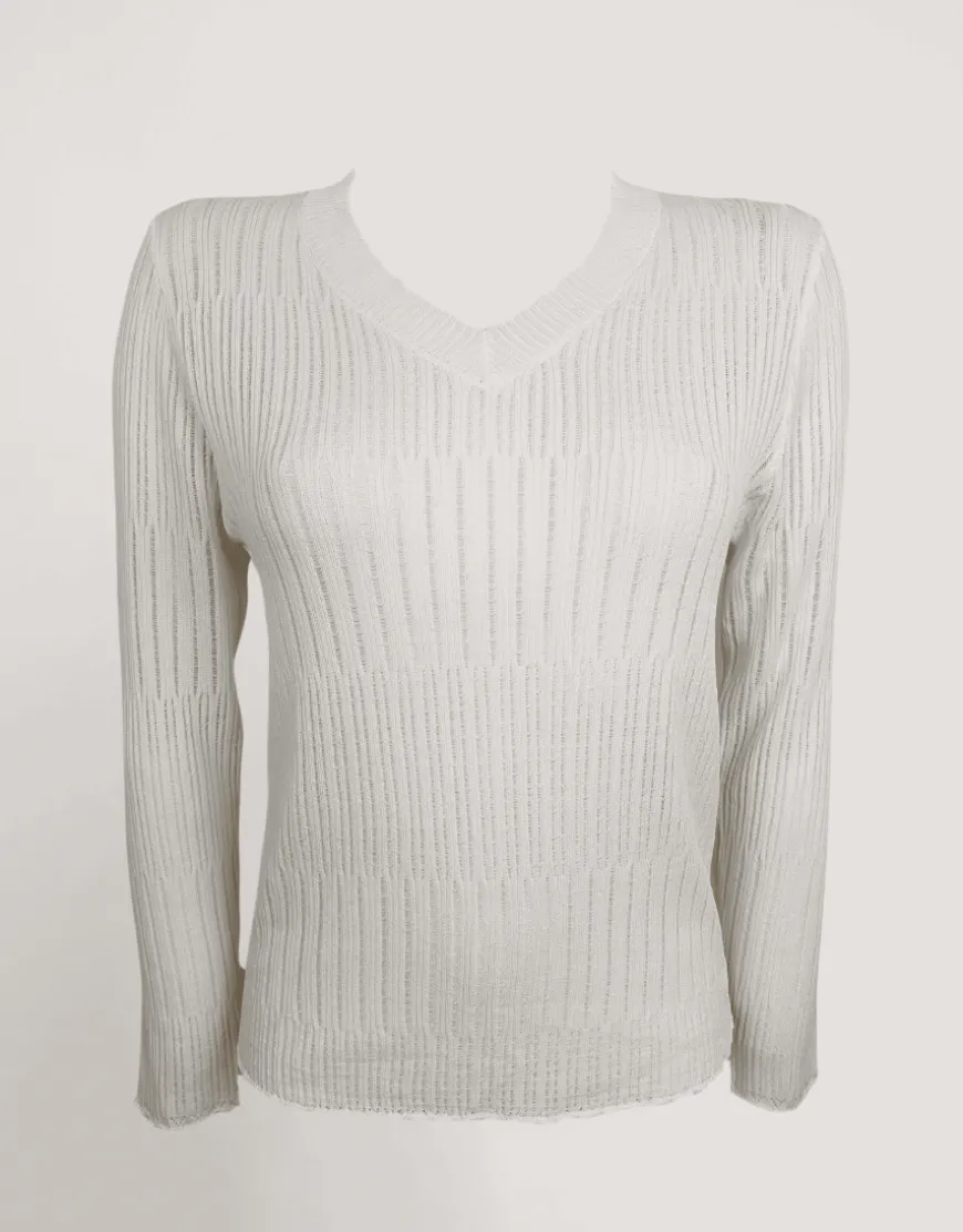 Maglia con scollo a V