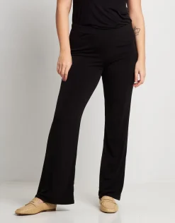Pantalone a zampa con elastico