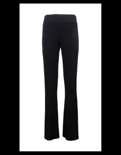 Pantalone a zampa con elastico