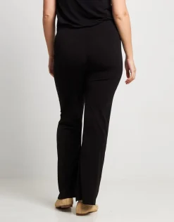 Pantalone a zampa con elastico