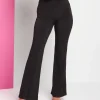 Pantalone a zampa in jersey