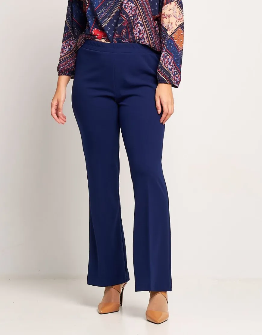 Pantalone a zampetta con elastico
