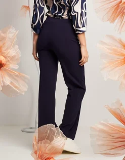 Pantalone a zampetta con elastico