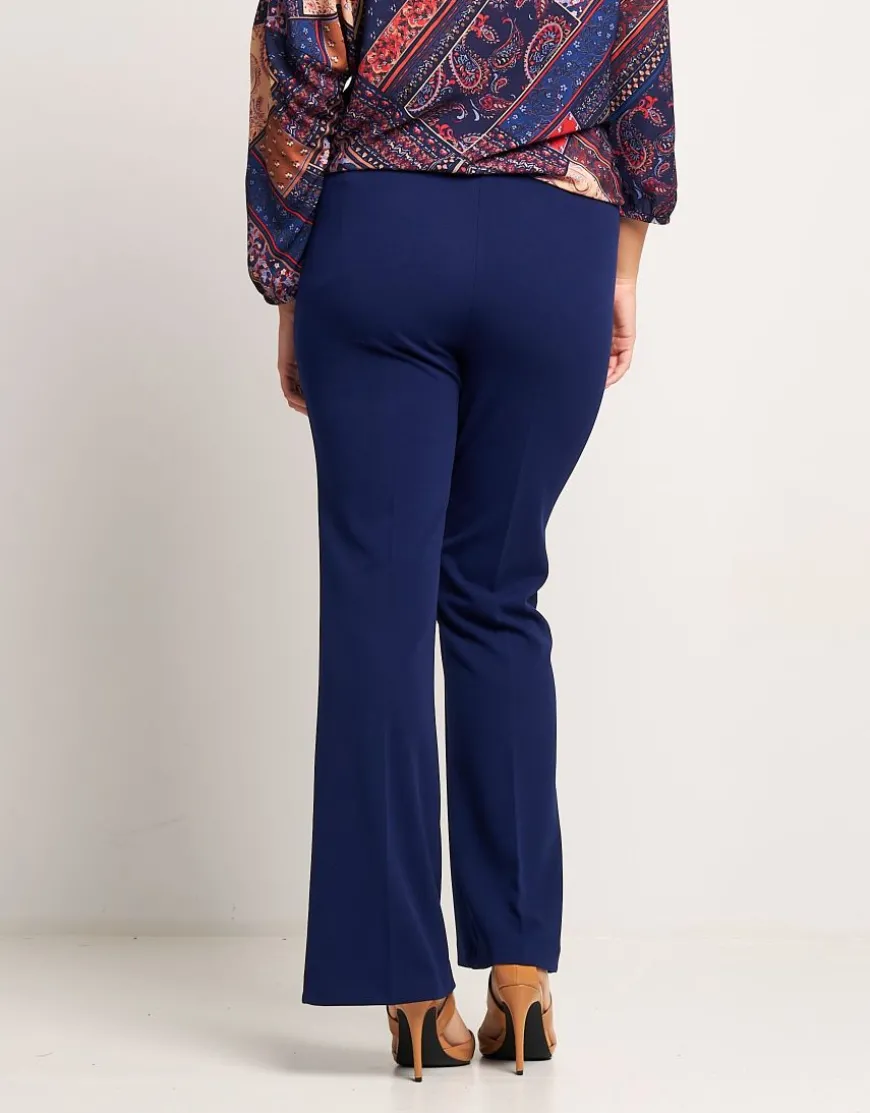 Pantalone a zampetta con elastico
