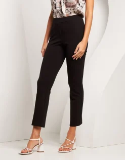 Pantalone basico con elastico in vita