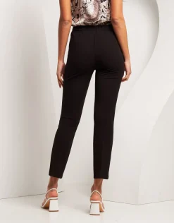 Pantalone basico con elastico in vita