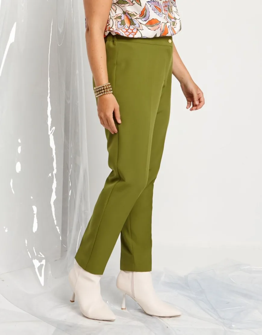 Pantalone basico in bistretch