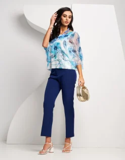 Pantalone classico con elastico