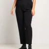 Pantalone con pinces ed elastico