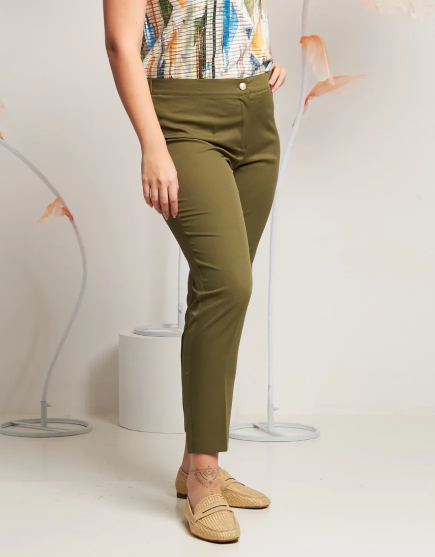 Pantalone dritto con cinturino