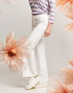 Pantalone flare in bistretch