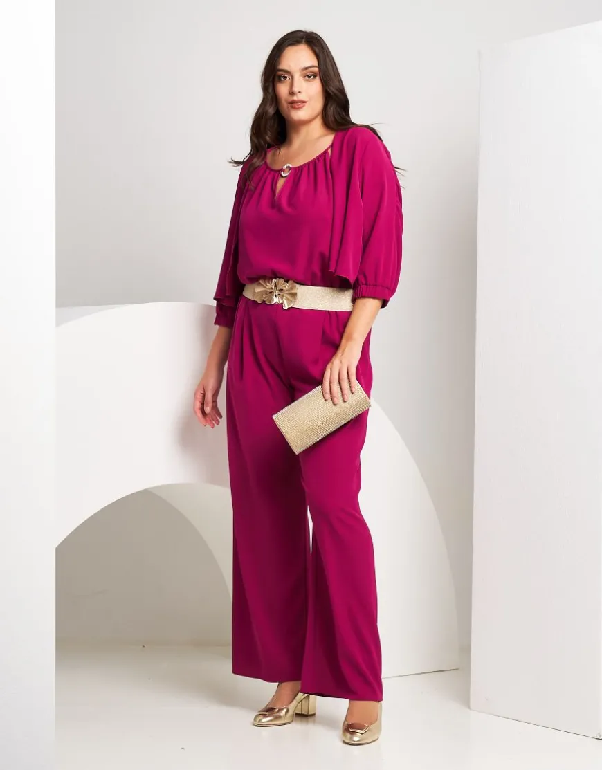 Pantalone fluido a gamba dritta