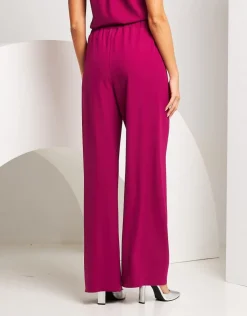 Pantalone fluido a gamba dritta