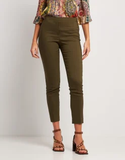 Pantalone in bengalina con elastico