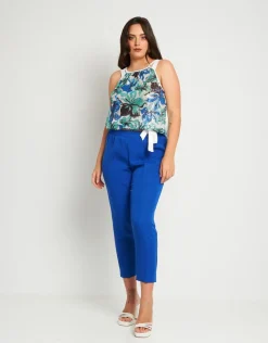 Pantalone in bistretch royal