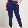 Pantalone in punto Milano con elastico