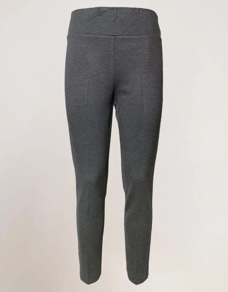 Pantalone in punto milano grigio