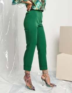 Pantalone in tessuto fluido