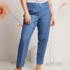 Pantalone in tessuto mélange