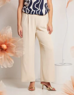 Pantalone largo con elastico