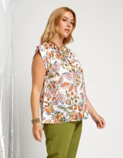 Top fantasia floreale