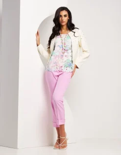 Top in pizzo macramè