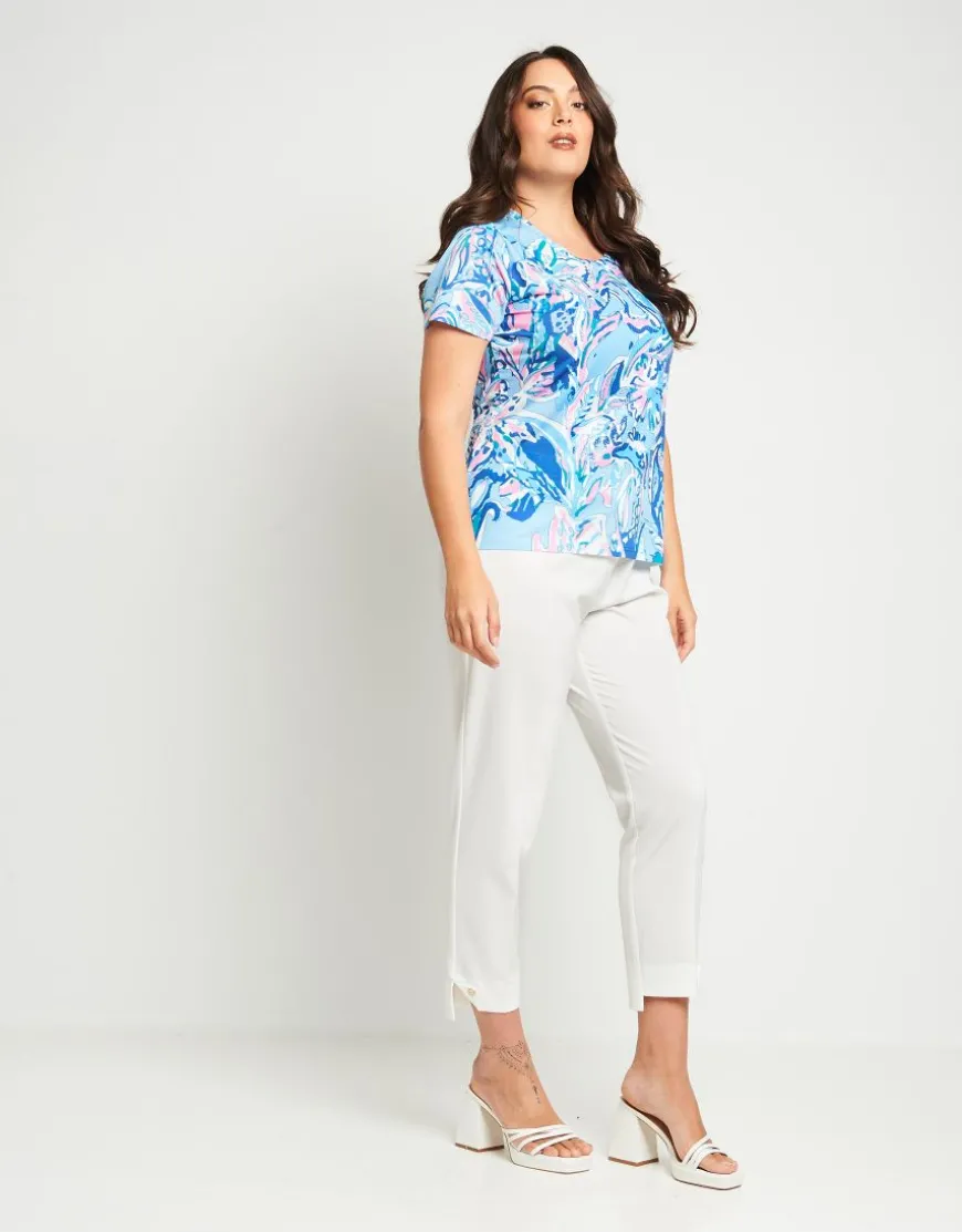 T-shirt fantasia con patch